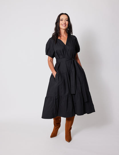 Joan Maxi Dress in Black