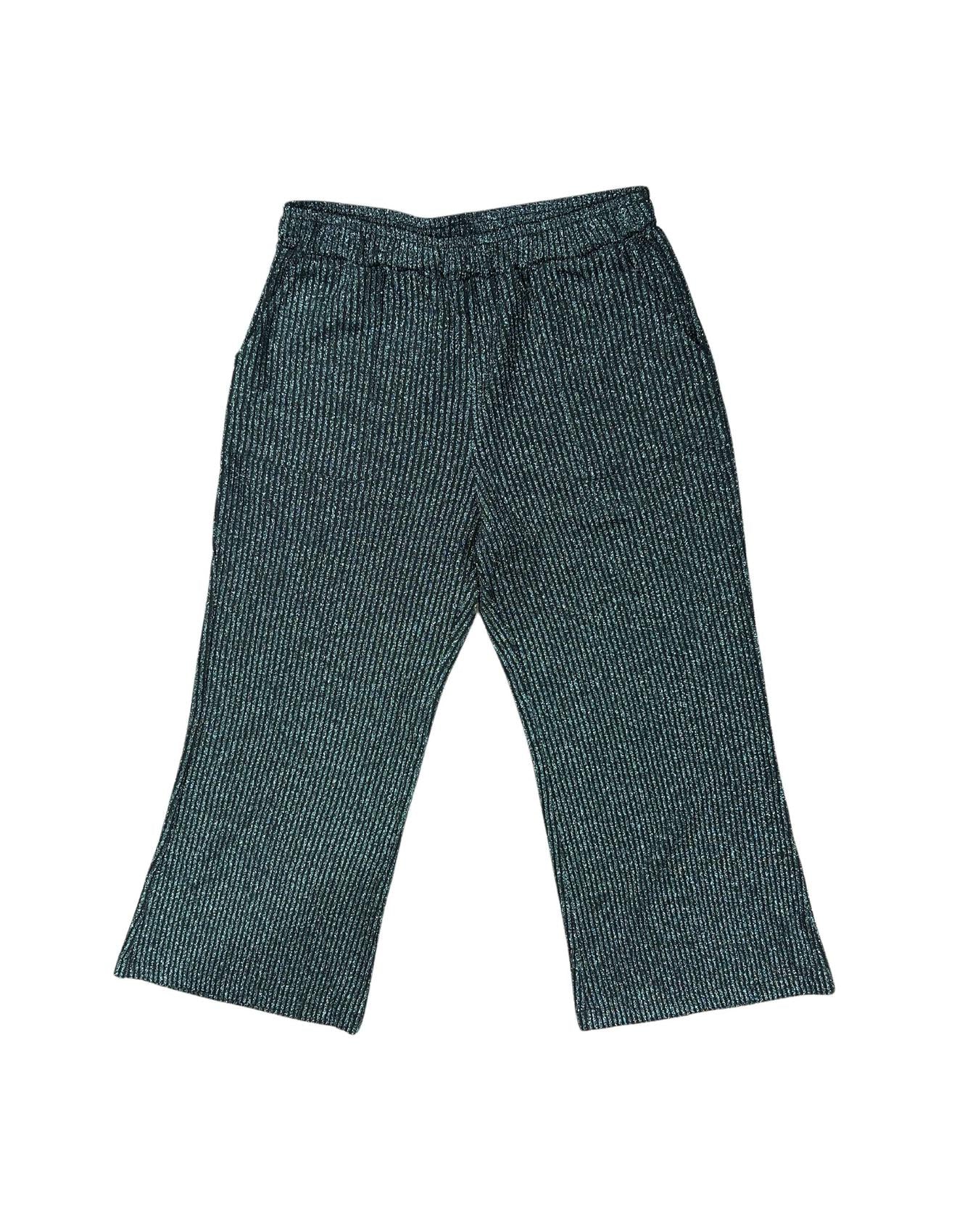 Disco Glitter Pant in Emerald