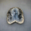 Lindsay Nicholas New York Apparel & Accessories Blue Faux Fur Collar