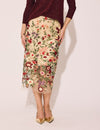 Lindsay Nicholas New York SKIRTS Lace Skirt in Floral