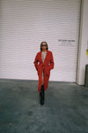 Lindsay Nicholas New York COAT Frances Coat in Scarlet
