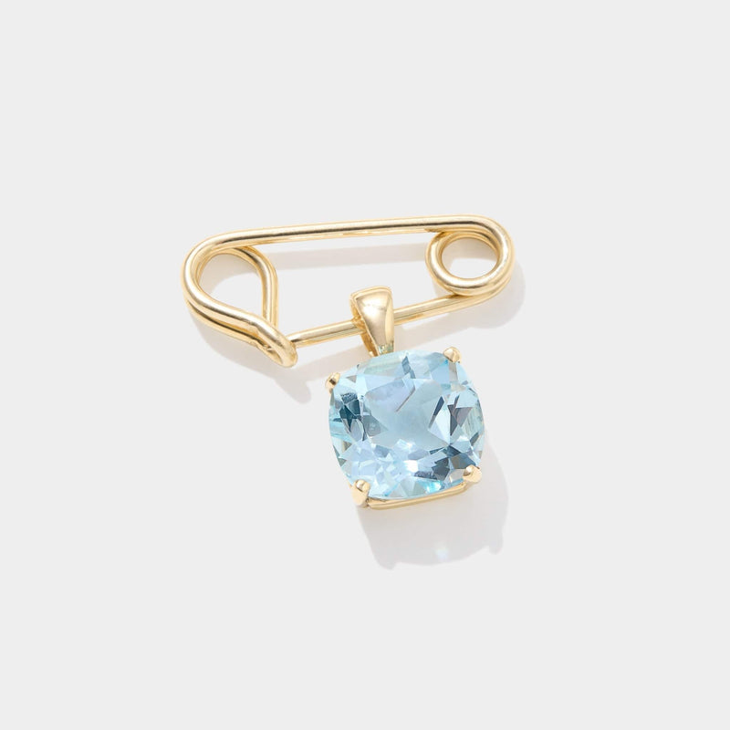 Cove Fine Jewelry Necklace Pendant with Safety Pin - Gold Fill Horizon | Something Blue Pendant