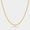 Cove Fine Jewelry Necklace Shoreline: Classic and Steady | 3.1 mm / 14k White Gold / 16 inch Tidal Tennis Necklace