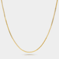 Cove Fine Jewelry Necklace Pendant on 18 in Box Chain Horizon | Morganite | Connecticut Coast