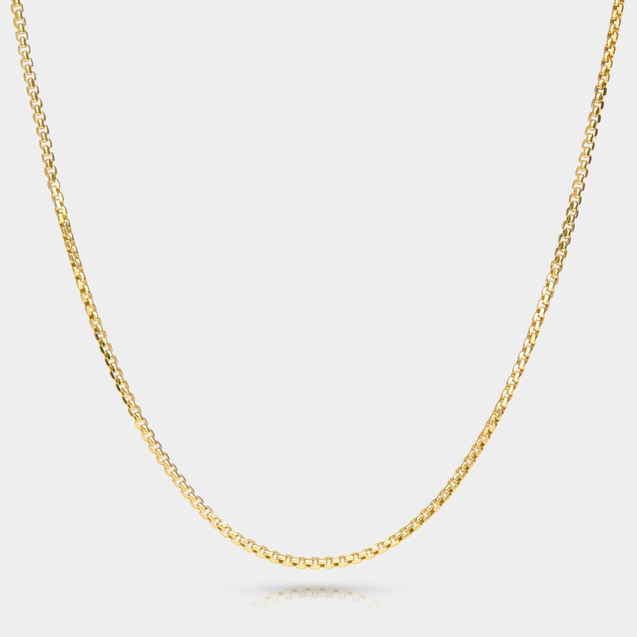 Cove Fine Jewelry Necklace Pendant on 18 in Box Chain Horizon | Morganite | Connecticut Coast