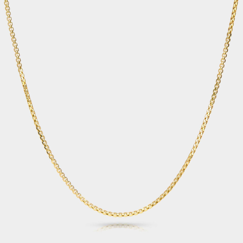 Cove Fine Jewelry Necklace Pendant on 18 in Box Chain Horizon | Morganite | Connecticut Coast