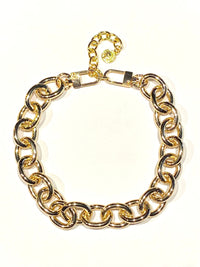 Lindsay Nicholas New York Apparel & Accessories Elsewhere Co Chunky Chain Choker Necklace With Extender