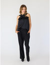 Lindsay Nicholas New York Apparel & Accessories Faux Rise Pant in Black