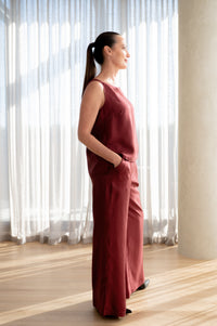 Lindsay Nicholas New York Sleeveless Tops Shell in Men's Necktie Silk