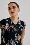 Lindsay Nicholas New York Tshirt Floral Jersey T-Shirt