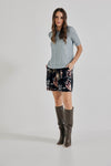 Lindsay Nicholas New York Shorts Floral Jersey Short