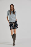 Lindsay Nicholas New York Shorts Floral Jersey Short