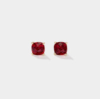 Cove Fine Jewelry Earrings Tide Earrings | Boston Red | Ruby