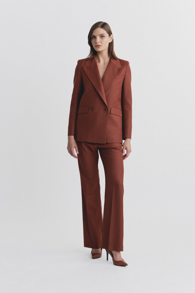 Lindsay Nicholas New York JACKETS Lexington Avenue Jacket in Spice
