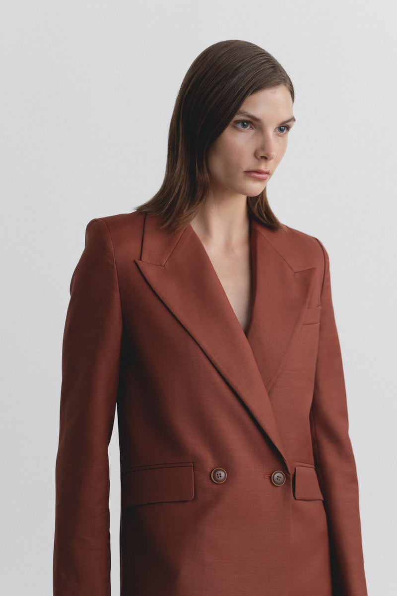 Lindsay Nicholas New York JACKETS Lexington Avenue Jacket in Spice