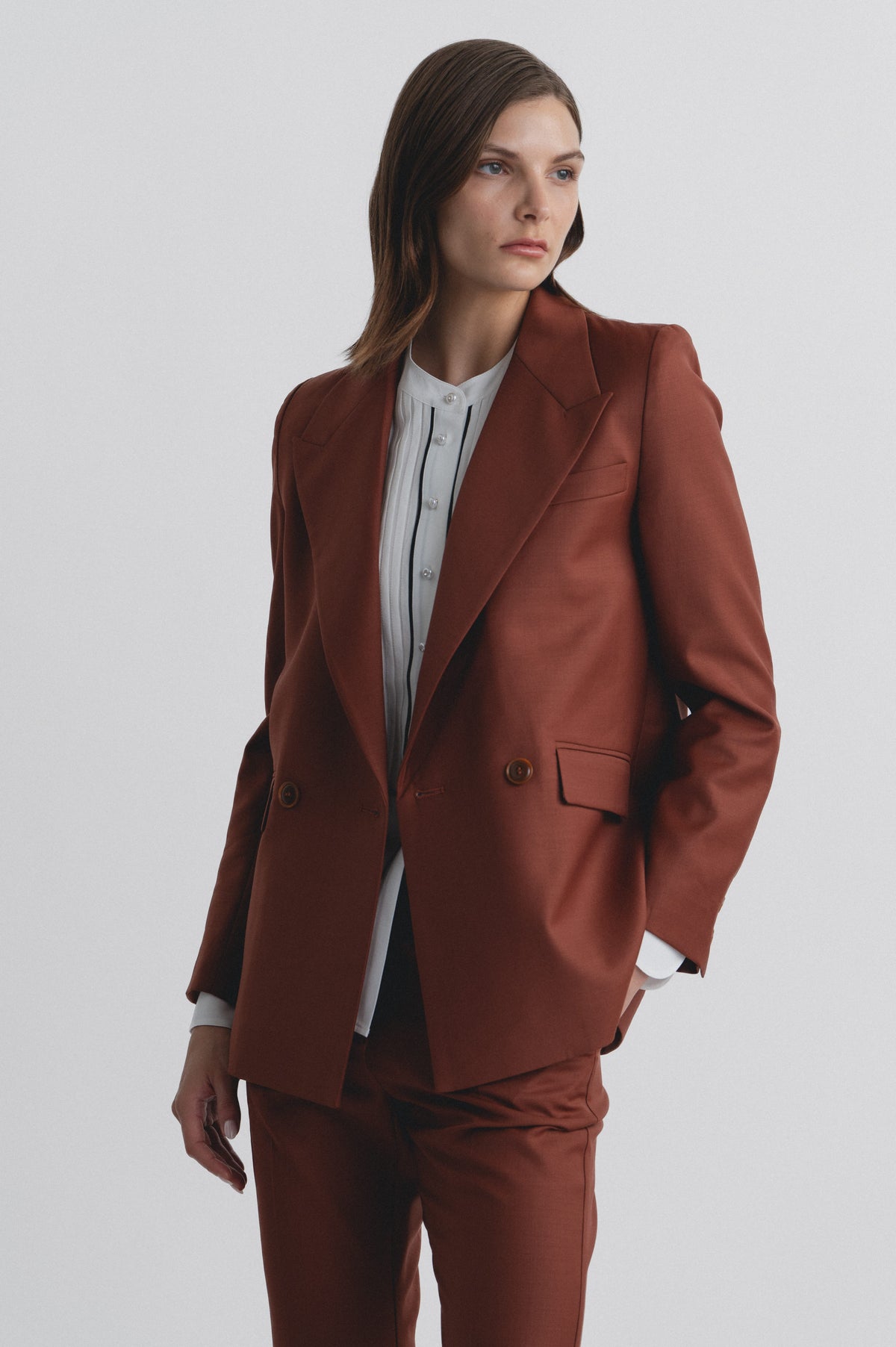 Lindsay Nicholas New York JACKETS Lexington Avenue Jacket in Spice