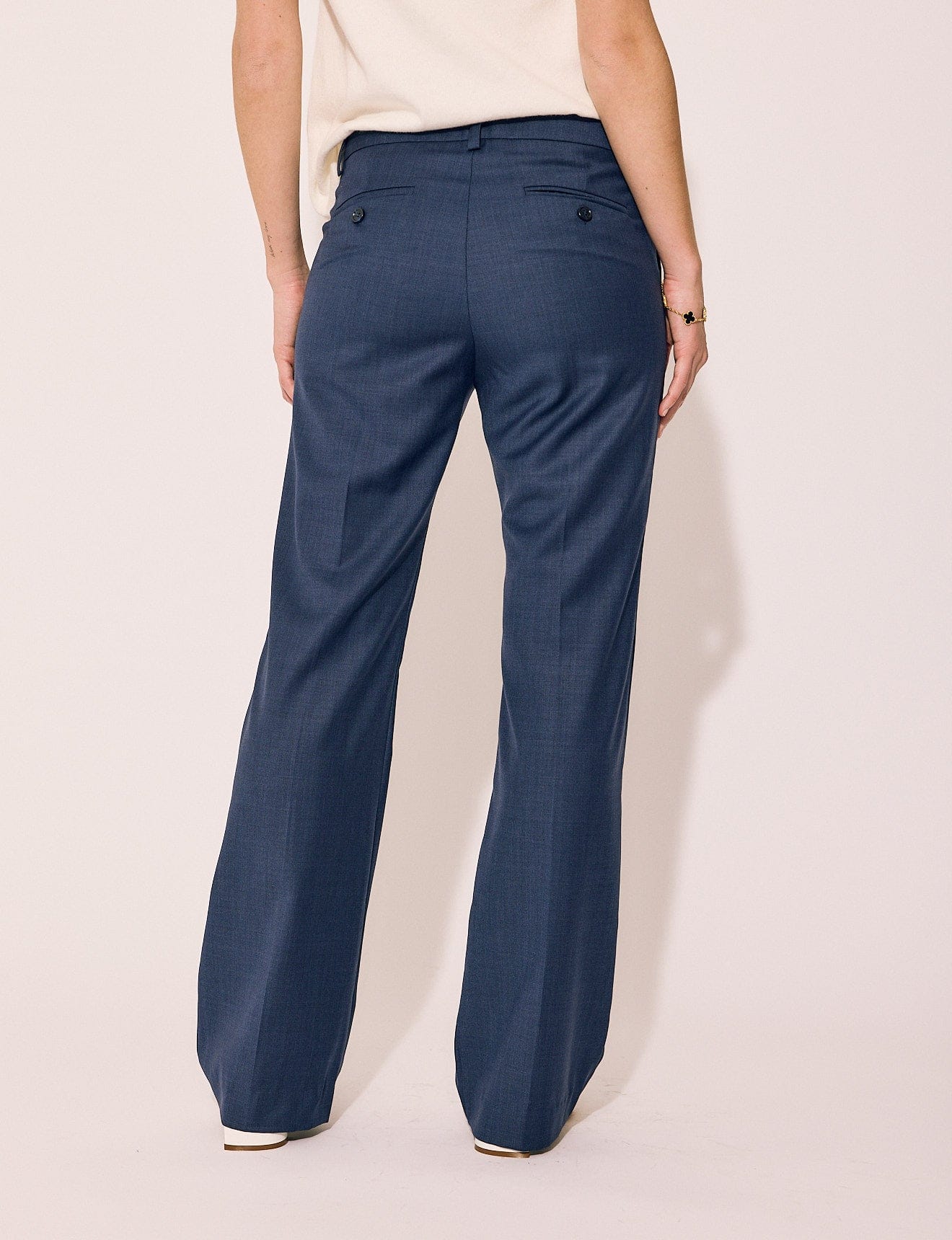 Lindsay Nicholas New York Pant Trousers Lexington Avenue Trouser in Denim
