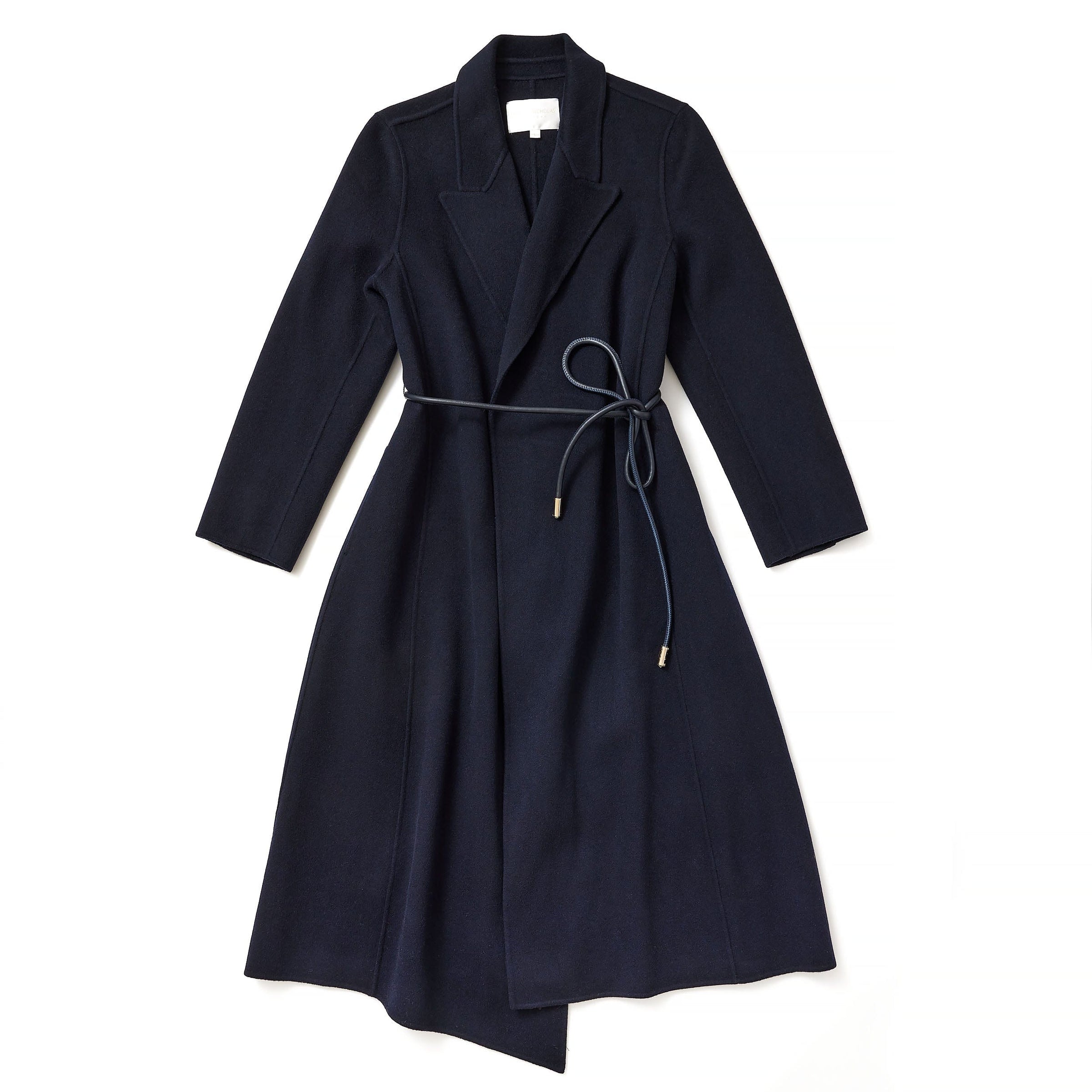 Lindsay Nicholas New York Apparel & Accessories Royce Coat in Navy