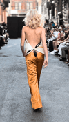 Lindsay Nicholas New York Pants Bleecker Street Pant in Marigold
