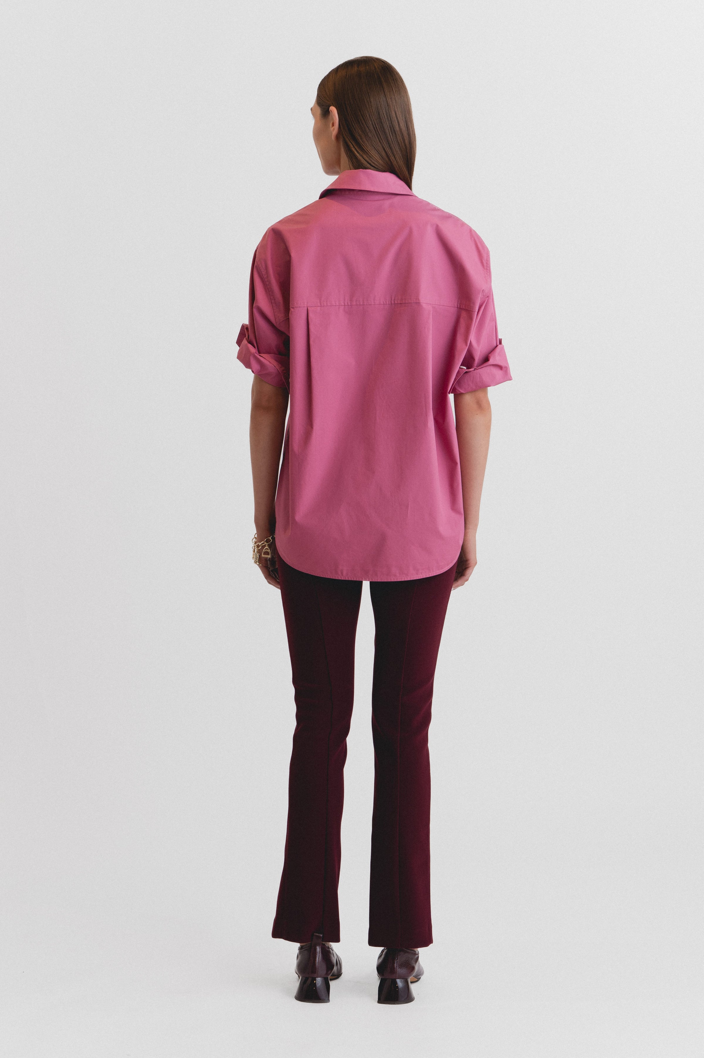Lindsay Nicholas New York Ally Pant in Wine