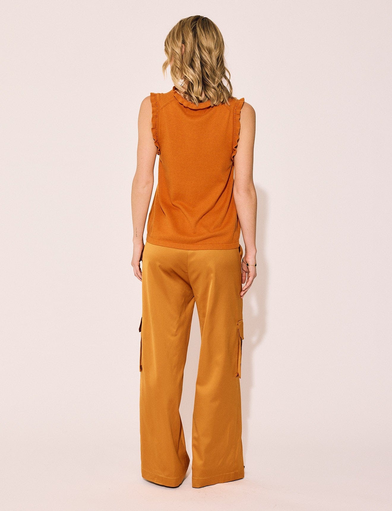 Lindsay Nicholas New York Pants Bleecker Street Pant in Marigold