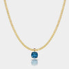 Cove Fine Jewelry Necklace Horizon | Cape Cod | London Blue Topaz