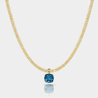 Cove Fine Jewelry Necklace Horizon | Cape Cod | London Blue Topaz