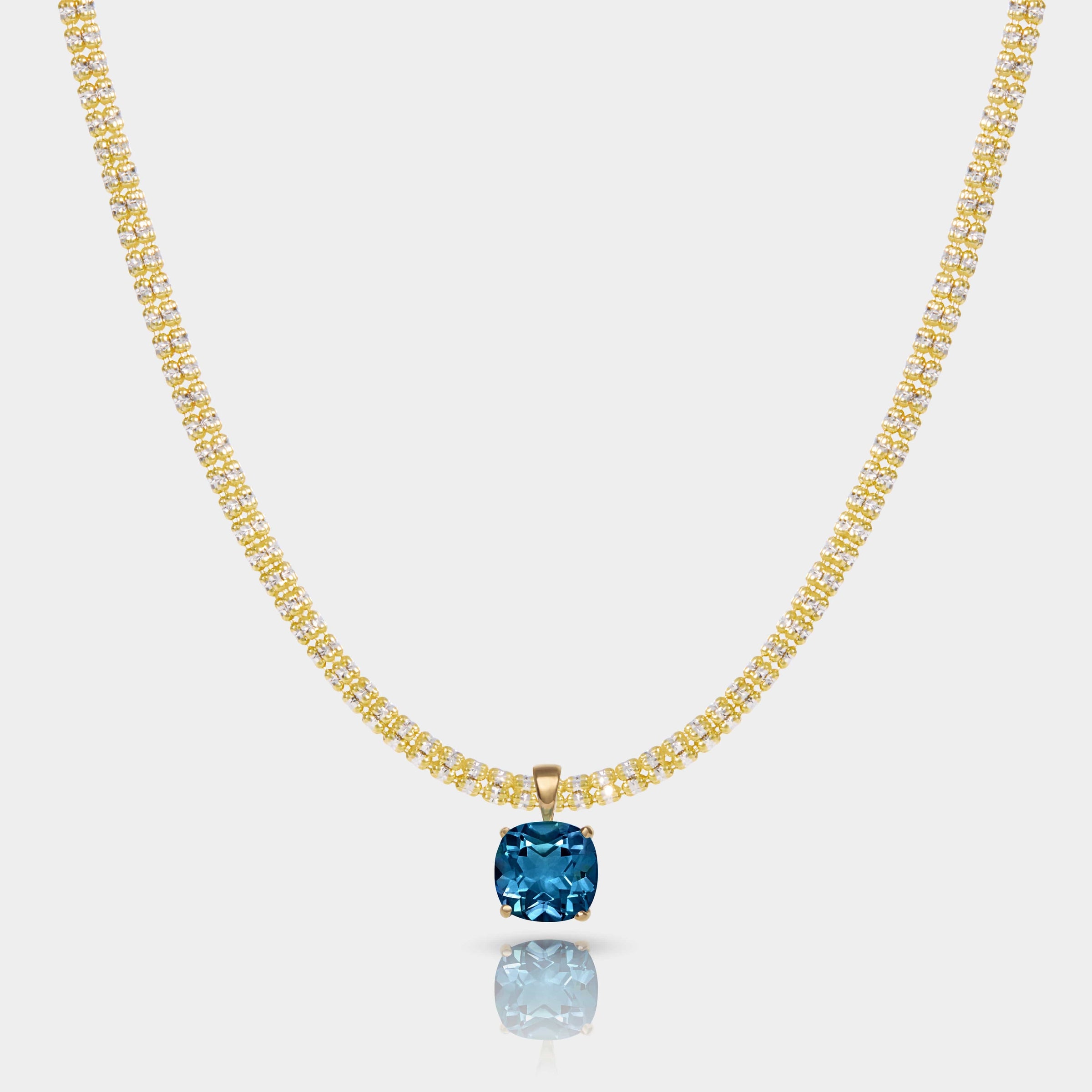 Cove Fine Jewelry Necklace Horizon | Cape Cod | London Blue Topaz