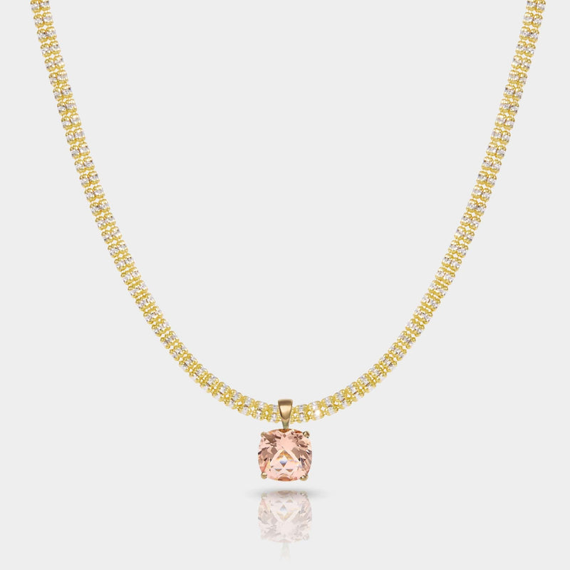 Cove Fine Jewelry Necklace Horizon | Morganite | Connecticut Coast