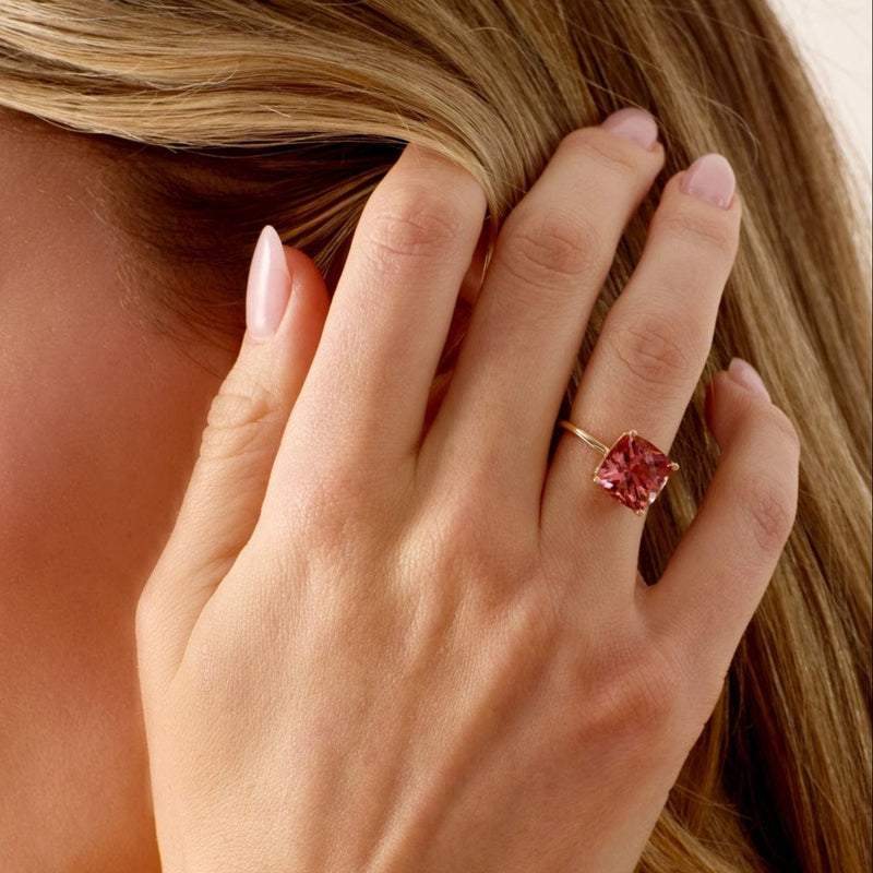 Cove Fine Jewelry Ring Cove | Nantucket Red | Pink Tourmaline