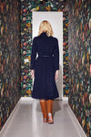 Lindsay Nicholas New York Apparel & Accessories Royce Coat in Navy