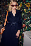 Lindsay Nicholas New York Apparel & Accessories Royce Coat in Navy