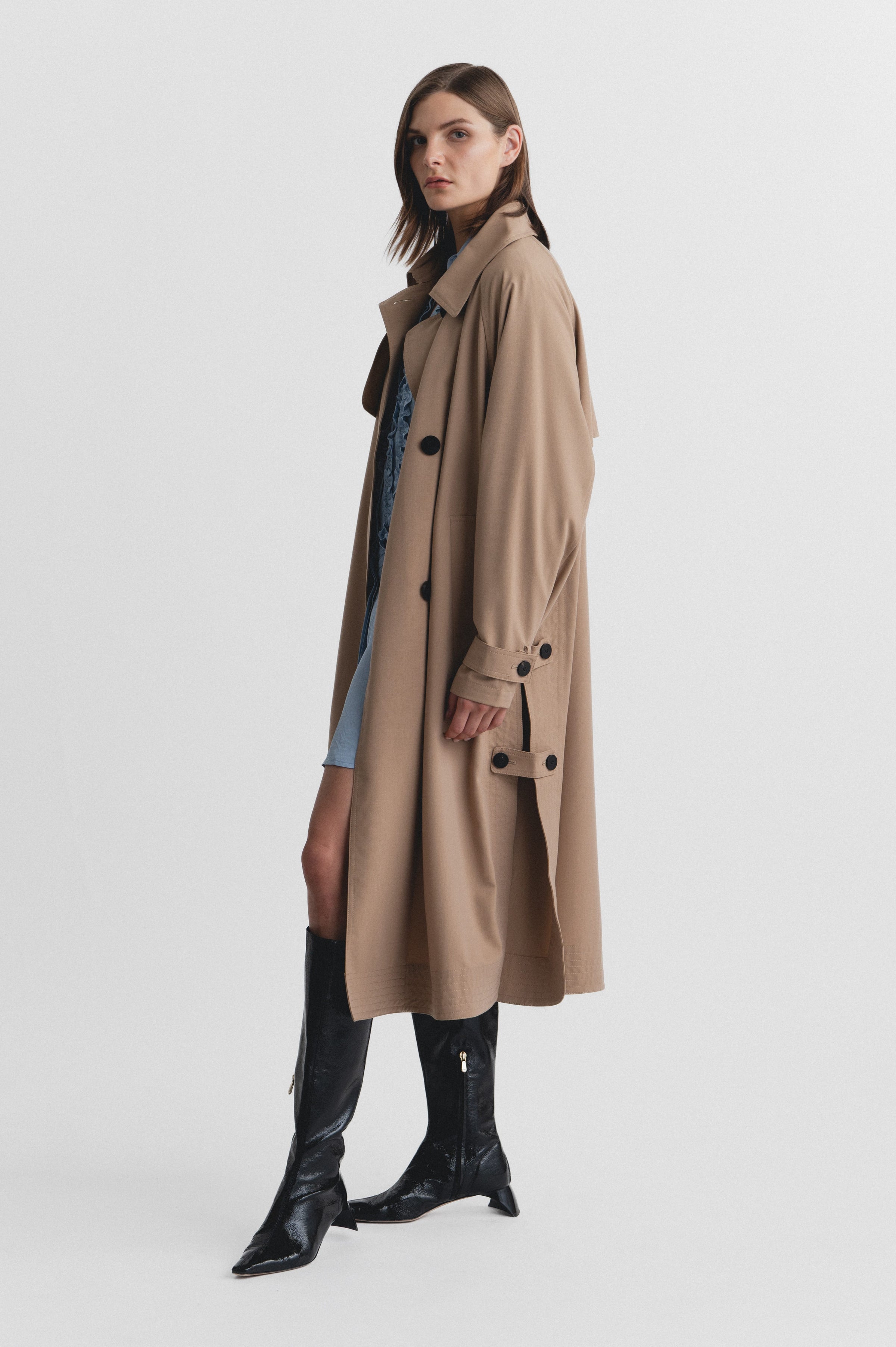 Lindsay Nicholas New York JACKETS Newbury Trench