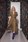 Lindsay Nicholas New York Maxi Dress Joan Maxi Dress in Khaki