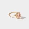 Cove Fine Jewelry Ring 4 / 14k Yellow Gold Cove | Morganite | Connecticut Coast