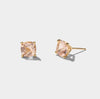 Cove Fine Jewelry Earrings Tide | Morganite Studs | Connecitcut Coast