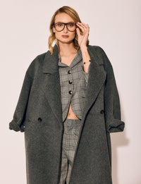 Lindsay Nicholas New York COAT Broadway Coat in Grey