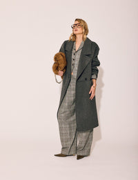 Lindsay Nicholas New York COAT Broadway Coat in Grey