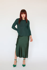 Lindsay Nicholas New York TOP Disco Top in Emerald