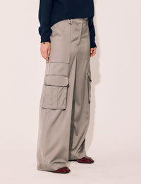 Lindsay Nicholas New York Pants Bleecker Street Pant in Silver