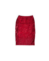 Lindsay Nicholas New York SKIRTS Lace Skirt in Red