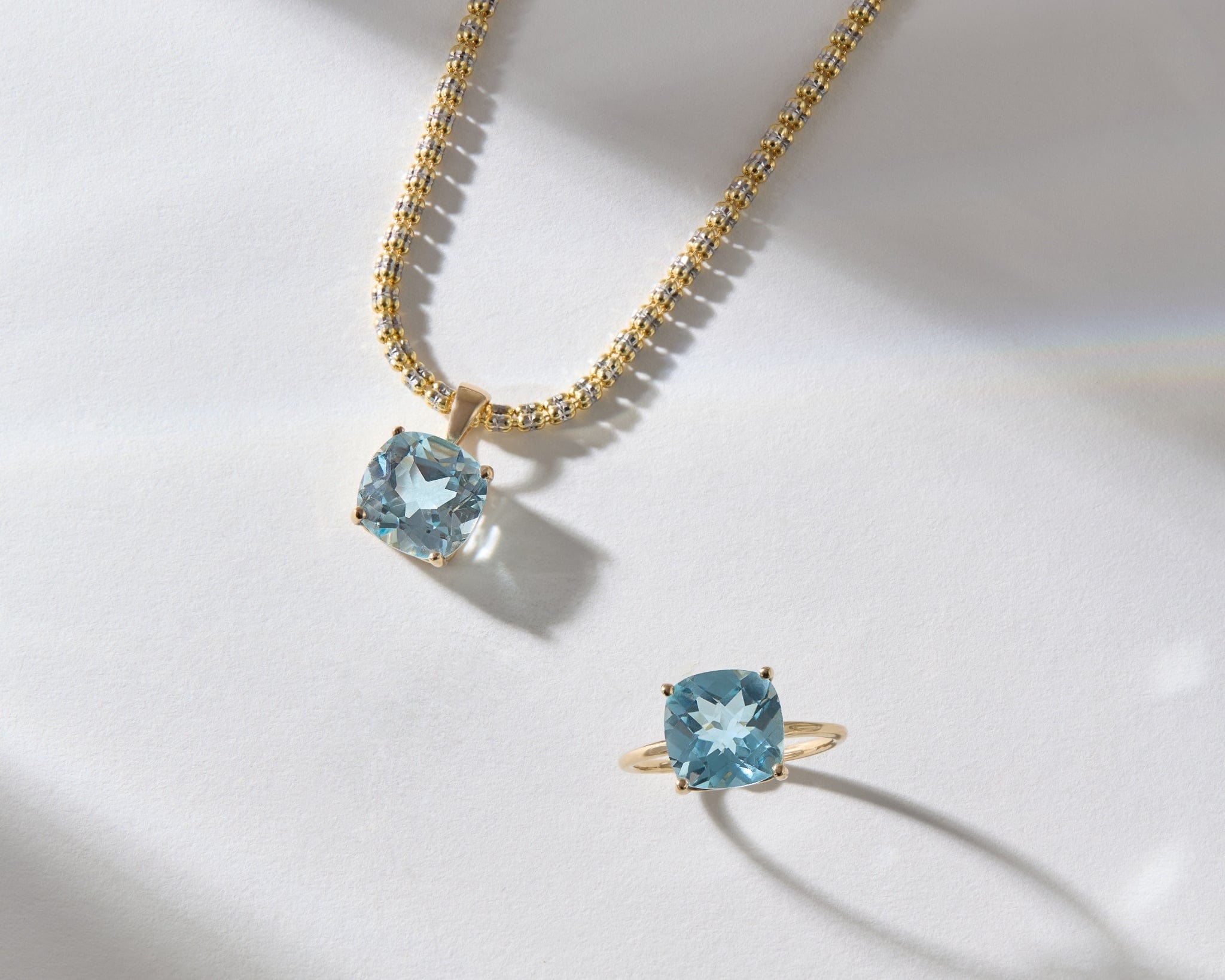 Cove Fine Jewelry Necklace Horizon | Sky Topaz Pendant Necklace
