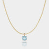 Cove Fine Jewelry Necklace Horizon | Sky Topaz Pendant Necklace