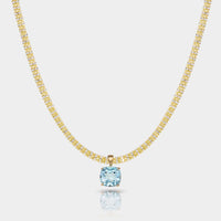 Cove Fine Jewelry Necklace Horizon | Sky Topaz Pendant Necklace