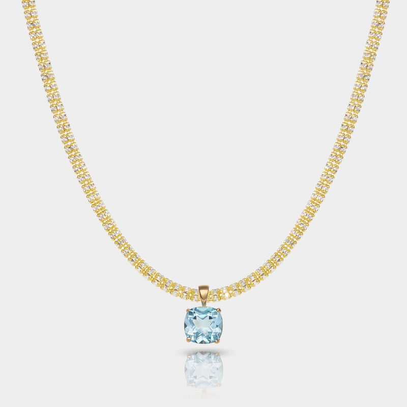 Cove Fine Jewelry Necklace Horizon | Sky Topaz Pendant Necklace
