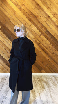 Lindsay Nicholas New York Sophie Coat in Black