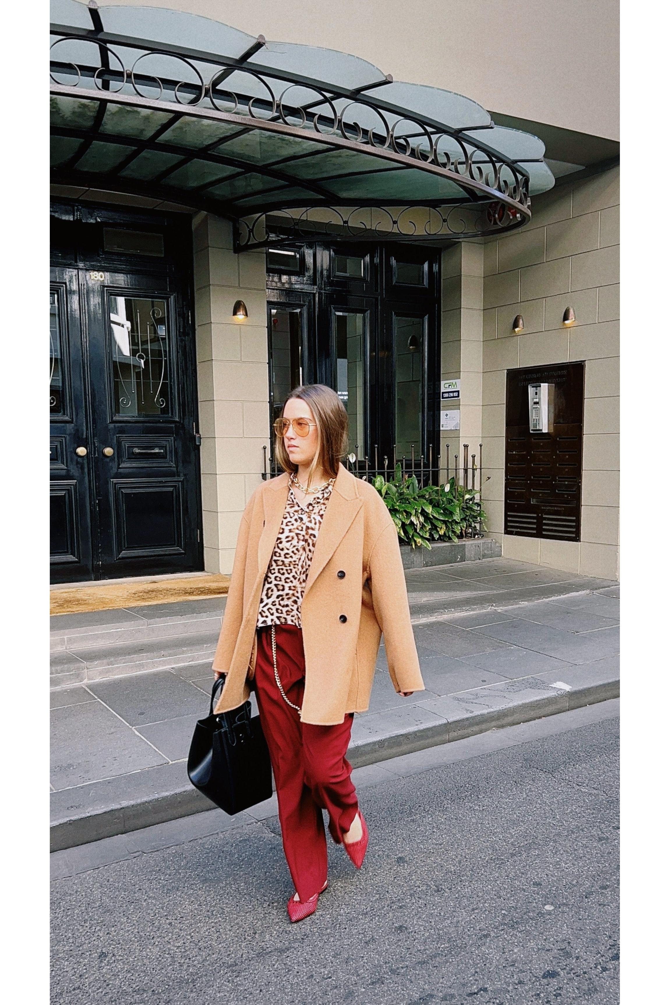 Lindsay Nicholas New York COAT Dimiti Coat in Camel