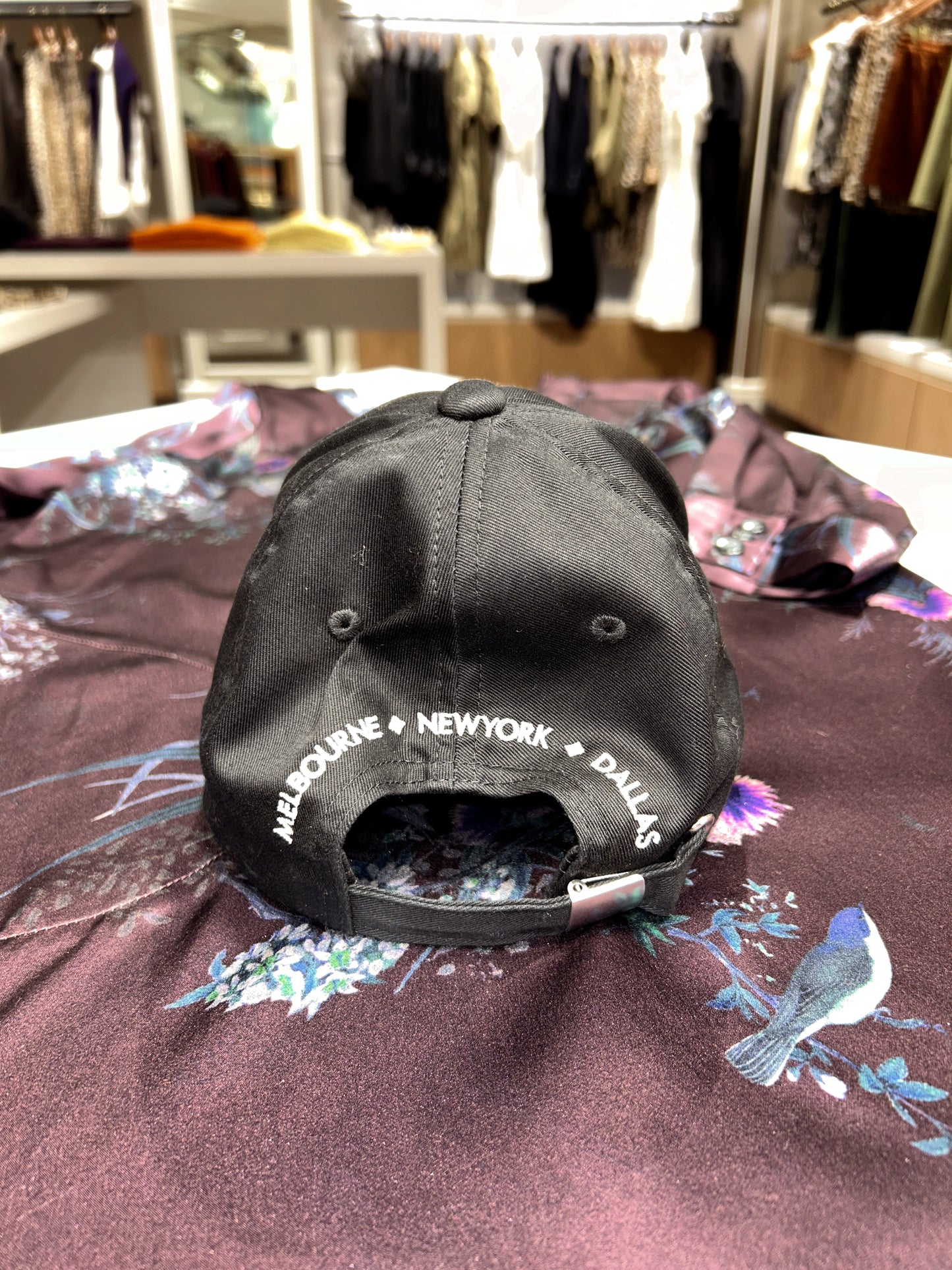 Black Logo Cap