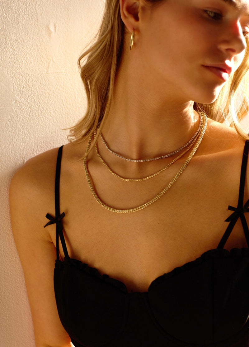 Cove Fine Jewelry Necklace Tidal Tennis Necklace