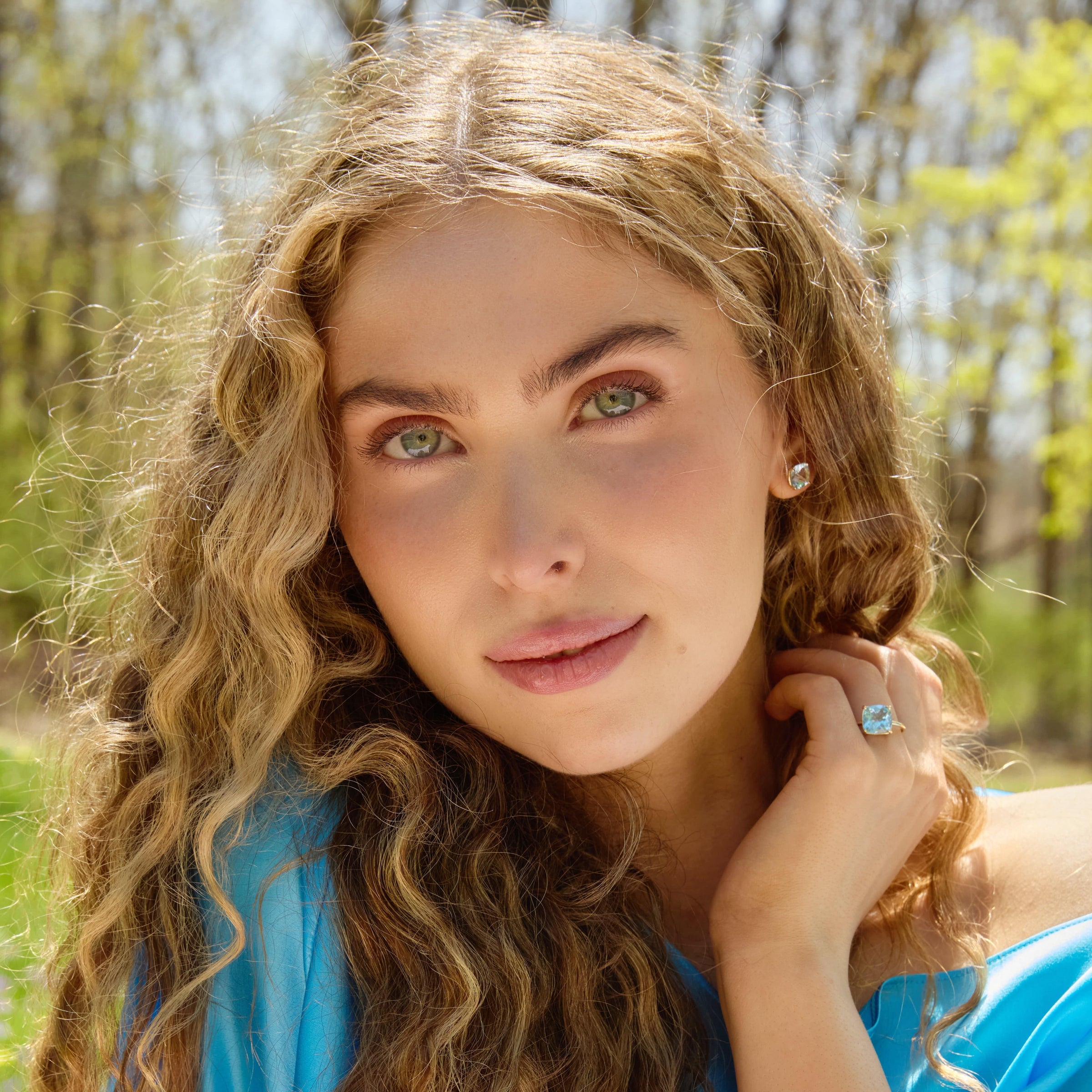 Cove Fine Jewelry Earrings Tide | New Hampshire | Sky Topaz Earrings